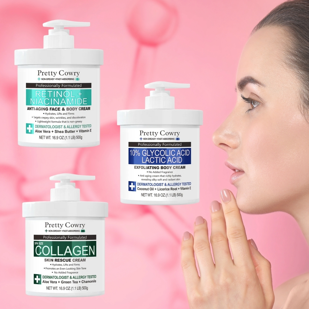 Cremas 2 en 1 Corporal y facial variadas